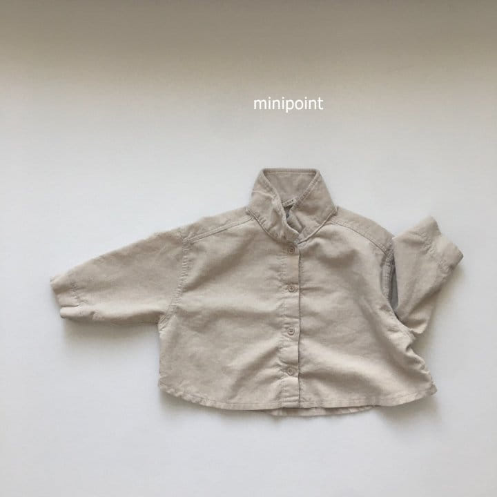 MINIPOINT - Korean Children Fashion - #Kfashion4kids - Rib Short Shirt