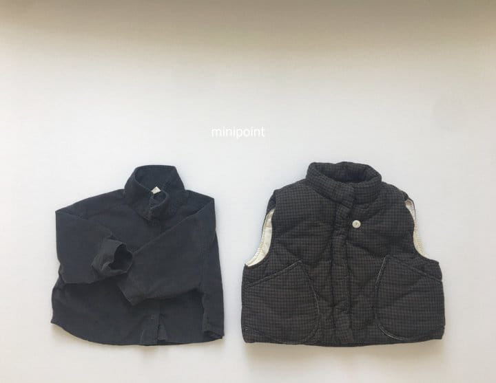 MINIPOINT - Korean Children Fashion - #Kfashion4kids - Rib Short Shirt - 2