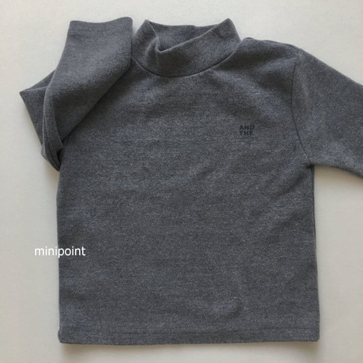 MINIPOINT - Korean Children Fashion - #Kfashion4kids - And The Turtleneck Tee - 4