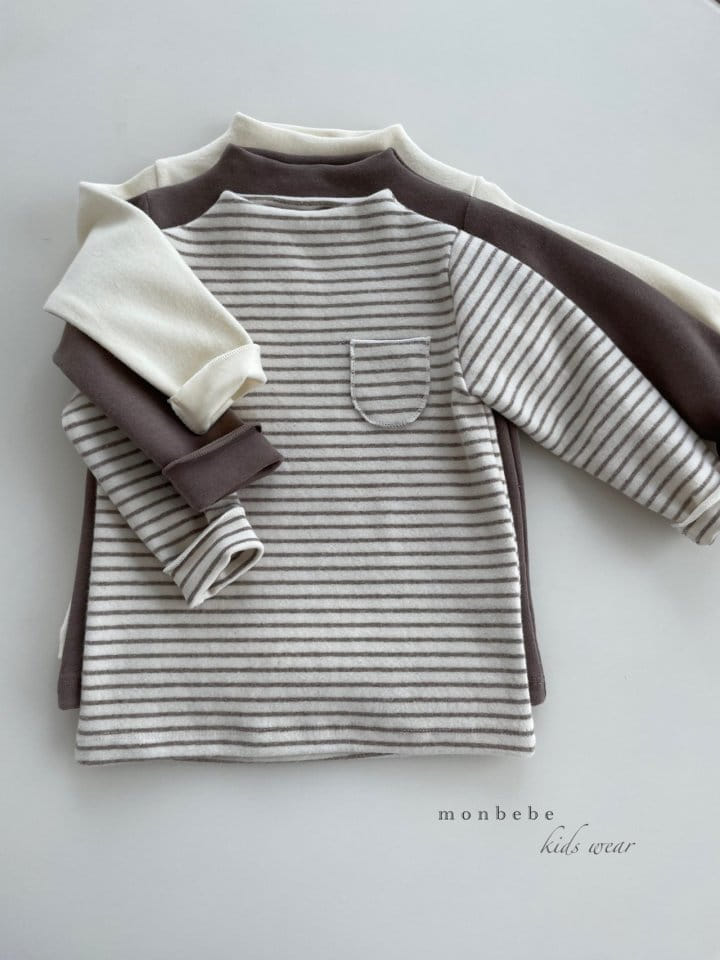 MONBEBE - Korean Children Fashion - #Kfashion4kids - Daily High Neck Tee - 6
