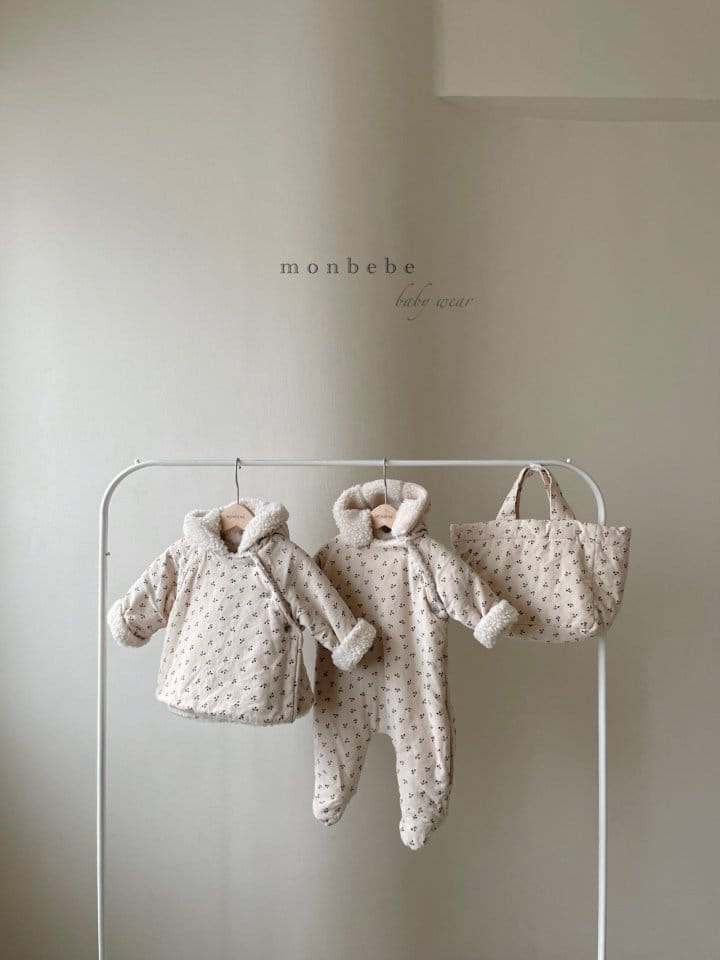 MONBEBE - Korean Children Fashion - #Kfashion4kids - Bong Bong Warm Bodysuit - 3