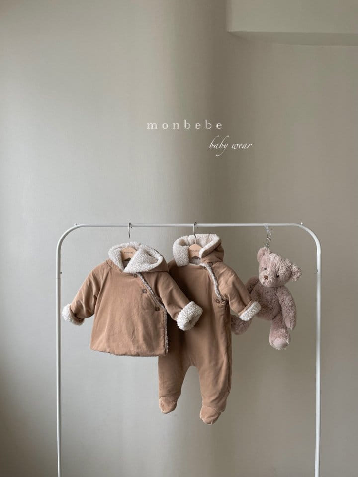 MONBEBE - Korean Children Fashion - #Kfashion4kids - Bong Bong Warm Bodysuit - 9
