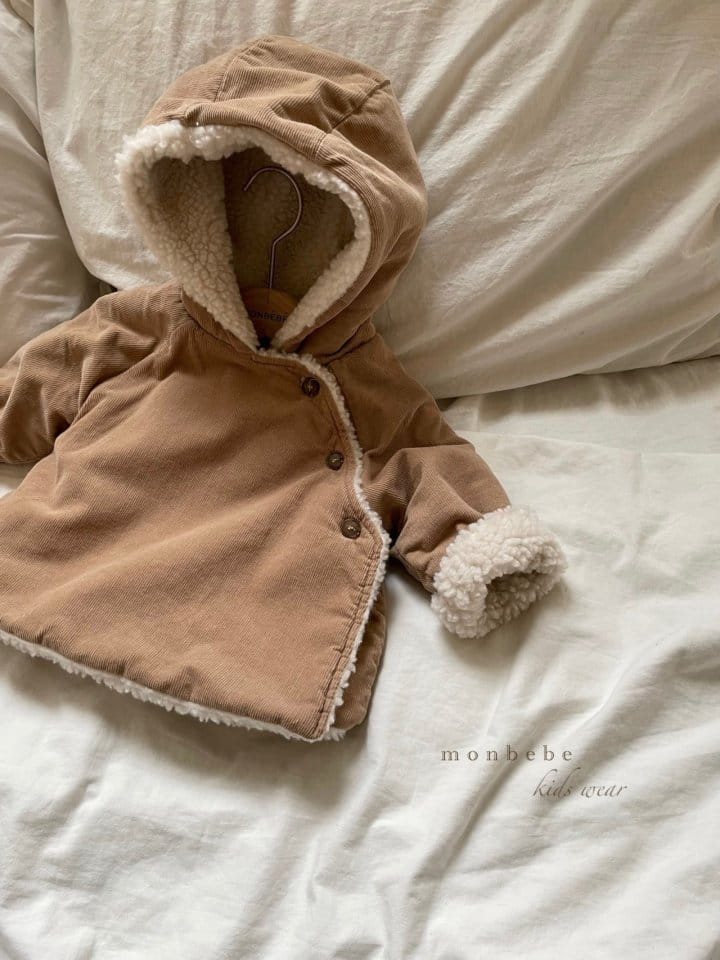 MONBEBE - Korean Children Fashion - #Kfashion4kids - Bong Bong Hoody Jacket  - 4