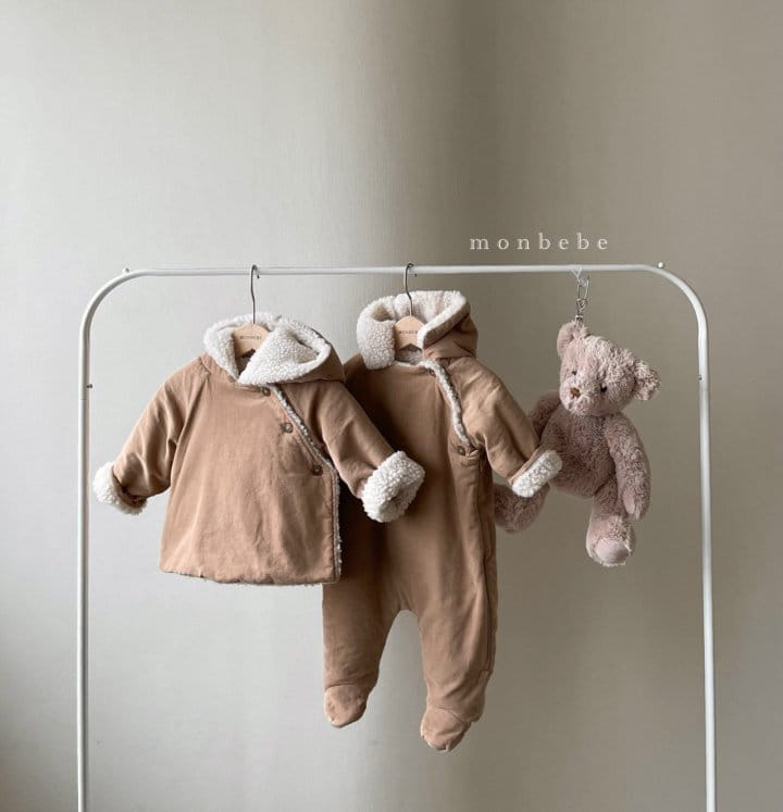 MONBEBE - Korean Children Fashion - #Kfashion4kids - Bong Bong Hoody Jacket  - 9