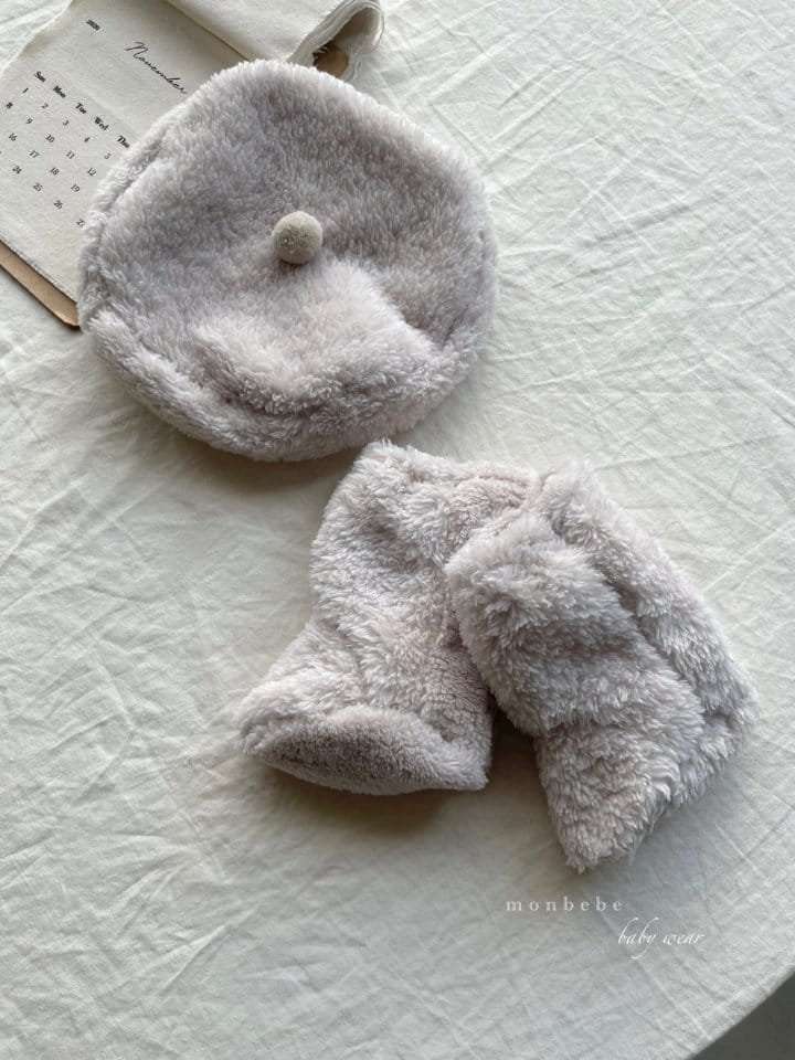 MONBEBE - Korean Children Fashion - #Kfashion4kids - Teddy Beret Hat - 10