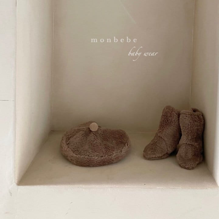 MONBEBE - Korean Children Fashion - #Kfashion4kids - Teddy Beret Hat - 4
