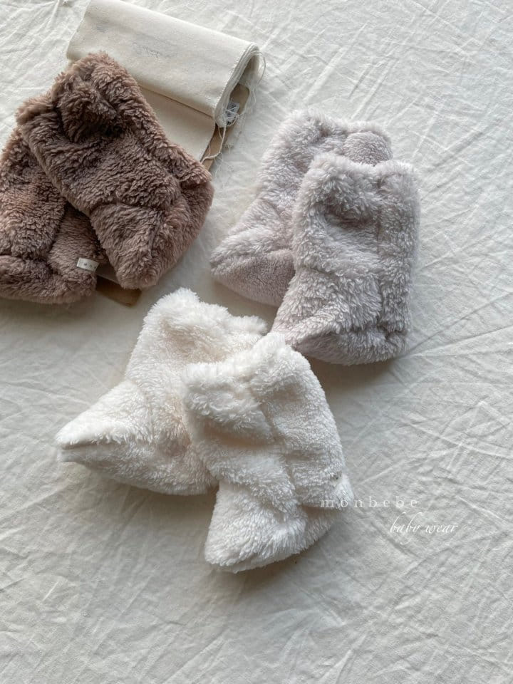 MONBEBE - Korean Children Fashion - #Kfashion4kids - Teddy Foot Warmer - 2
