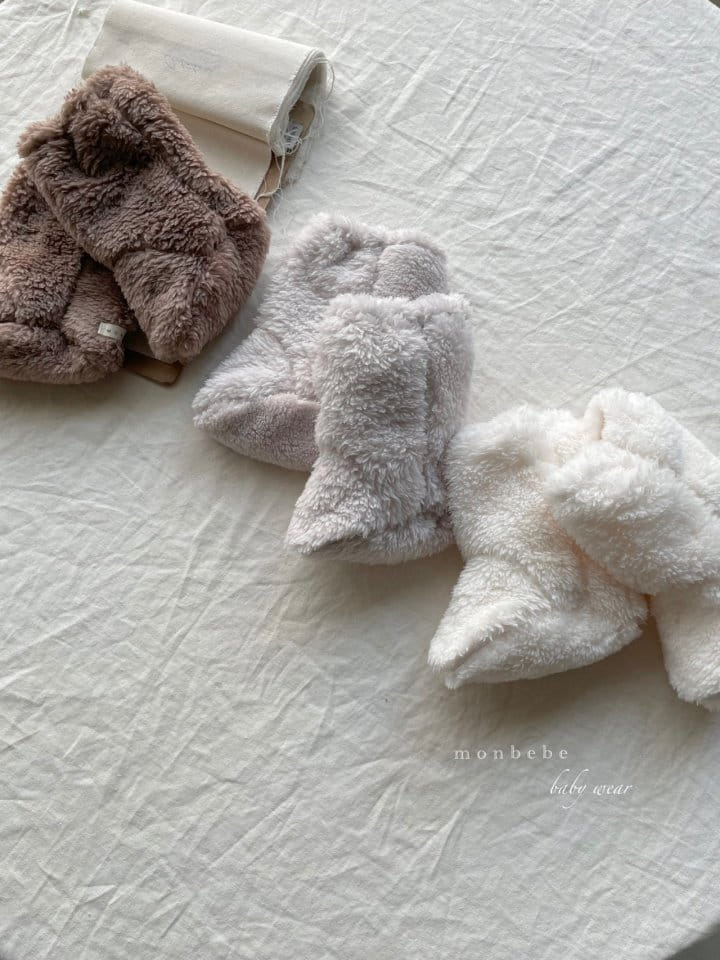 MONBEBE - Korean Children Fashion - #Kfashion4kids - Teddy Foot Warmer - 3