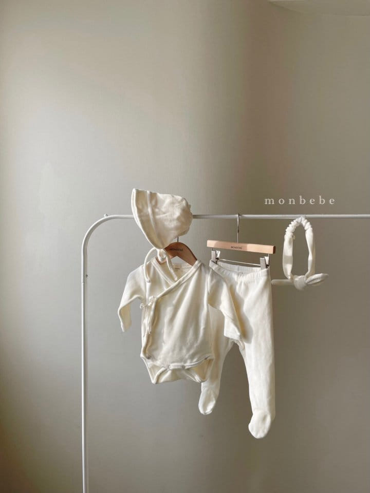 MONBEBE - Korean Children Fashion - #Kfashion4kids - Veloure Petti Bodysuit - 5
