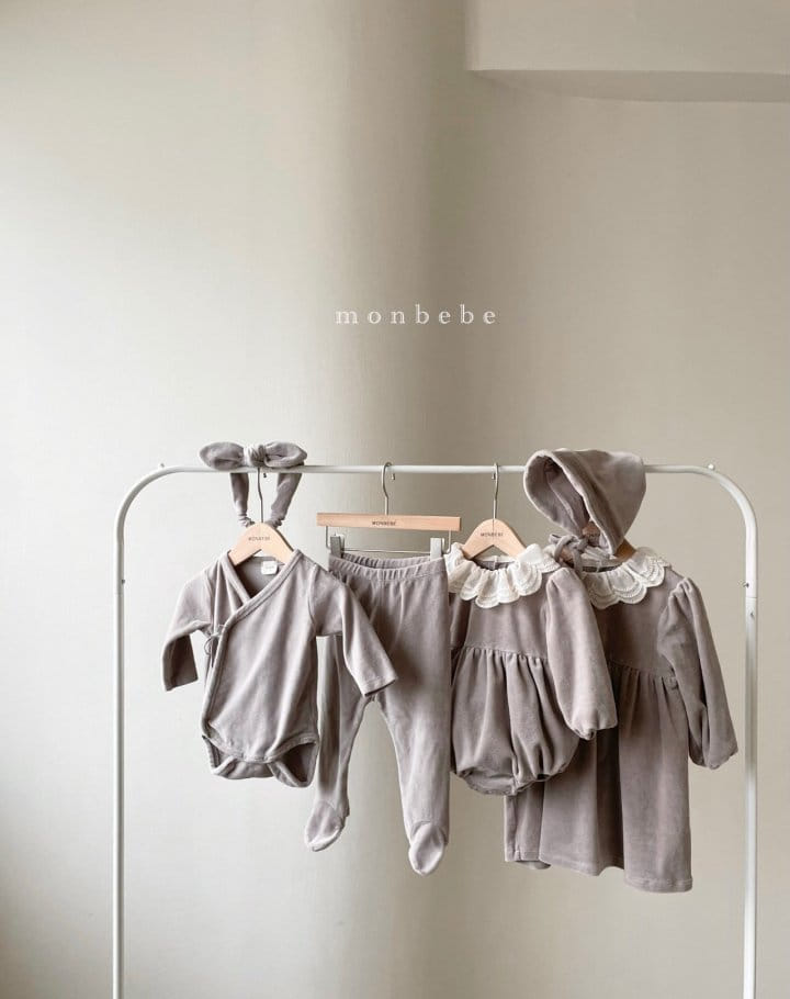 MONBEBE - Korean Children Fashion - #Kfashion4kids - Veloure Petti Foot Leggings - 5