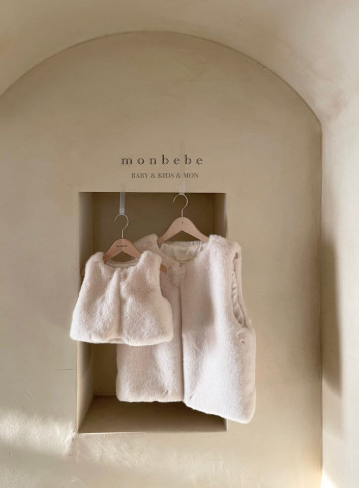 MONBEBE - Korean Children Fashion - #Kfashion4kids - Mom Eco Fluffy Vest