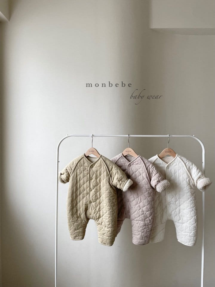 MONBEBE - Korean Children Fashion - #Kfashion4kids - Cotton Reversible Warm Bodysuit