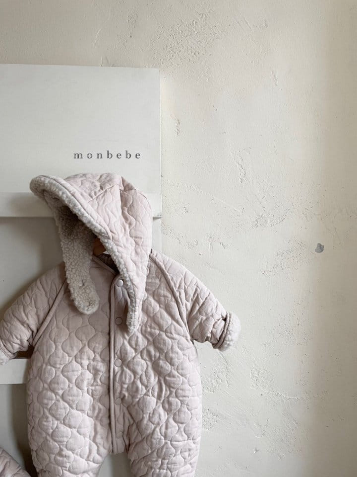 MONBEBE - Korean Children Fashion - #Kfashion4kids - Cotton Reversible Warm Bodysuit - 5