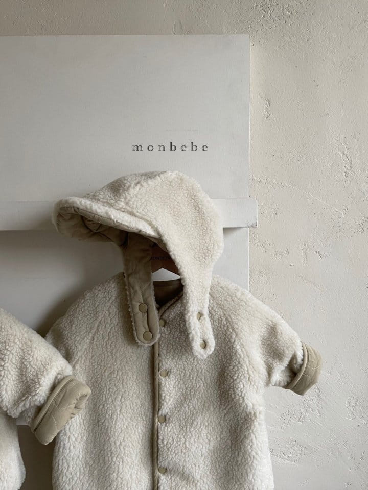 MONBEBE - Korean Children Fashion - #Kfashion4kids - Cotton Reversible Warm Bodysuit - 6
