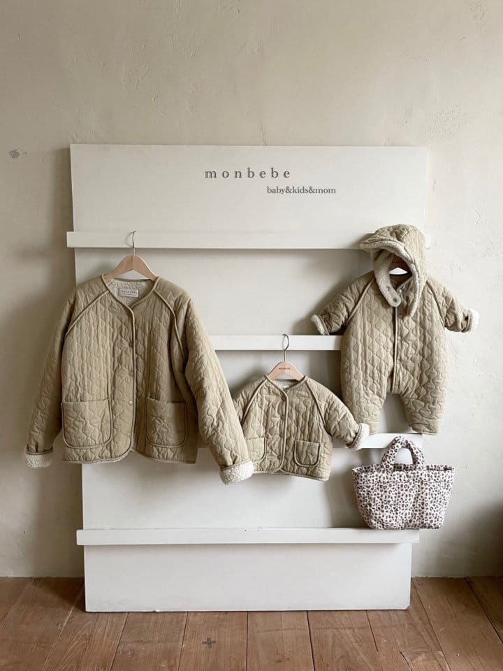 MONBEBE - Korean Children Fashion - #Kfashion4kids - Mom Cotton Reversible Jacket - 4