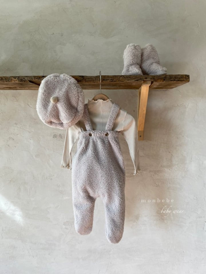 MONBEBE - Korean Children Fashion - #Kfashion4kids - Elf Dungarees Bodysuit - 2