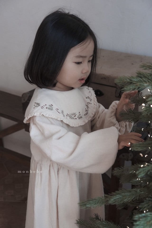 MONBEBE - Korean Children Fashion - #Kfashion4kids - Noel One-piece - 2