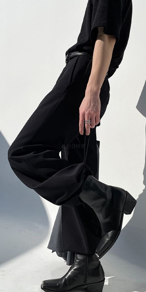MONE - Korean Children Fashion - #Kfashion4kids - Baw String Wide Pants - 3