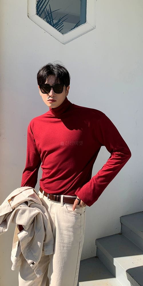 MONE - Korean Children Fashion - #Kfashion4kids - Deluna Warmer Long Turtleneck Tee - 4
