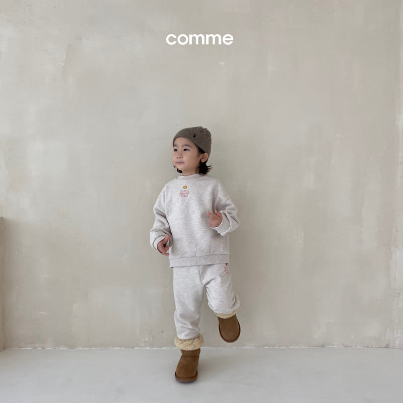 MOOI STORE - Korean Children Fashion - #Kfashion4kids - Embroidery Fleece Sweatshirt - 6