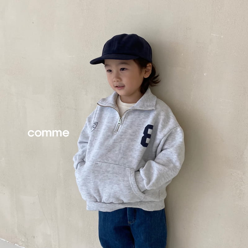 MOOI STORE - Korean Children Fashion - #Kfashion4kids - Us Fleece Half Zip-up