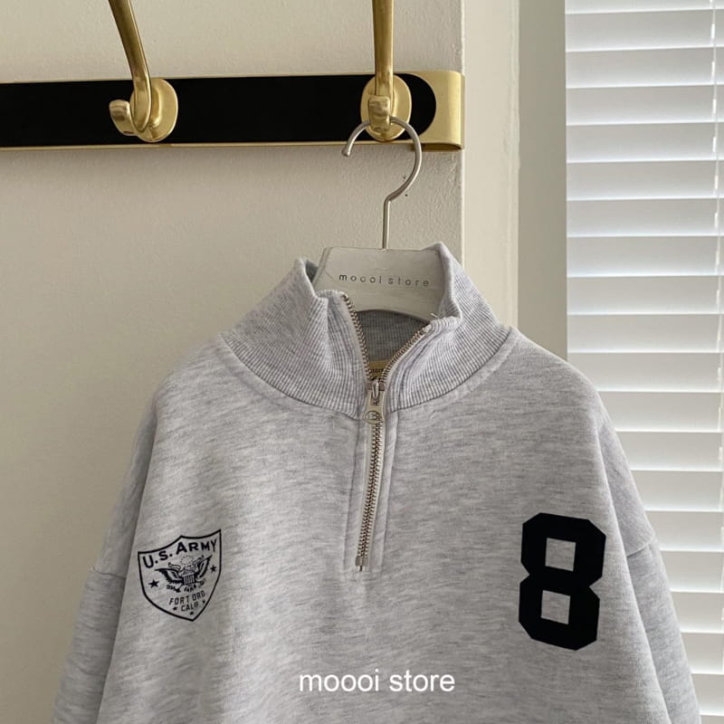 MOOI STORE - Korean Children Fashion - #Kfashion4kids - Us Fleece Half Zip-up - 11