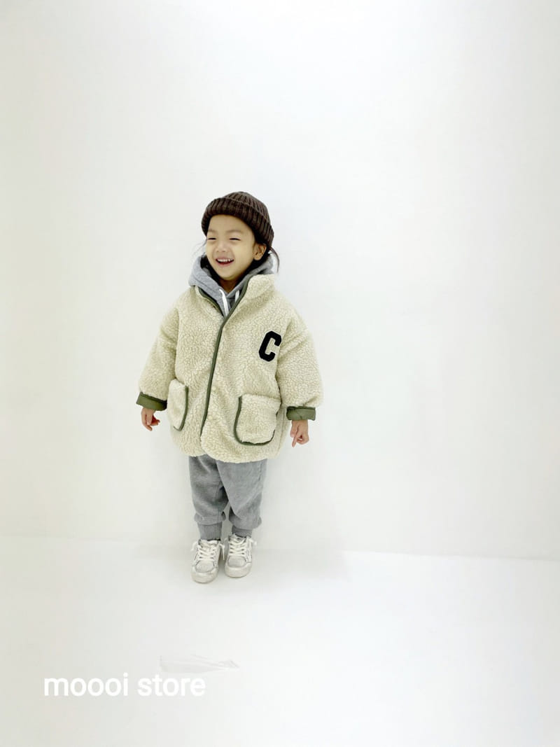 MOOI STORE - Korean Children Fashion - #Kfashion4kids - Reversible Fleece Jacket - 10