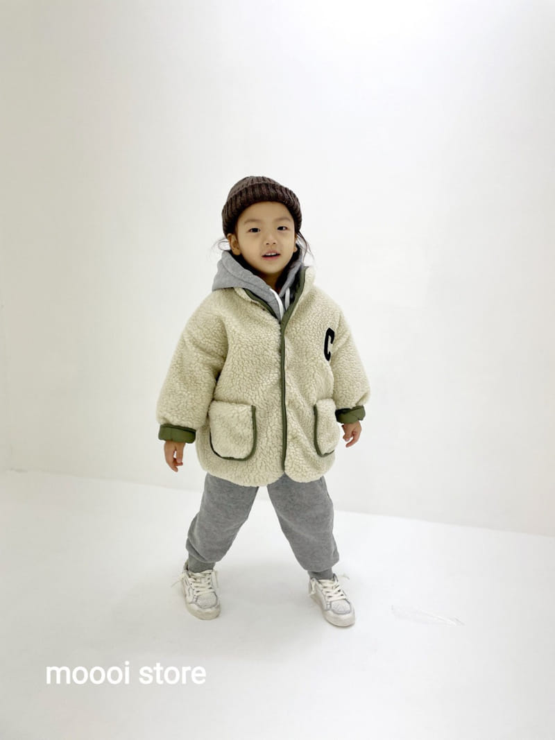 MOOI STORE - Korean Children Fashion - #Kfashion4kids - Reversible Fleece Jacket - 12