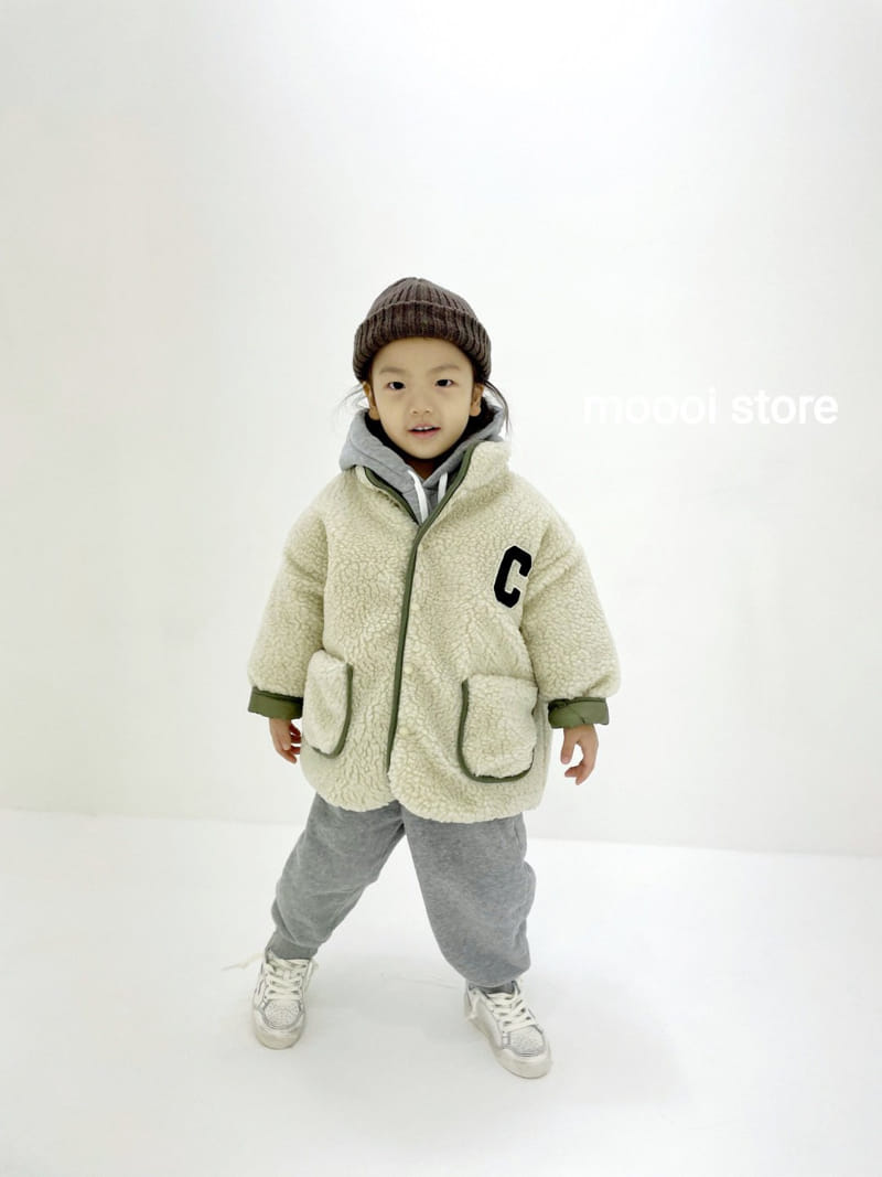 MOOI STORE - Korean Children Fashion - #Kfashion4kids - Reversible Fleece Jacket - 9