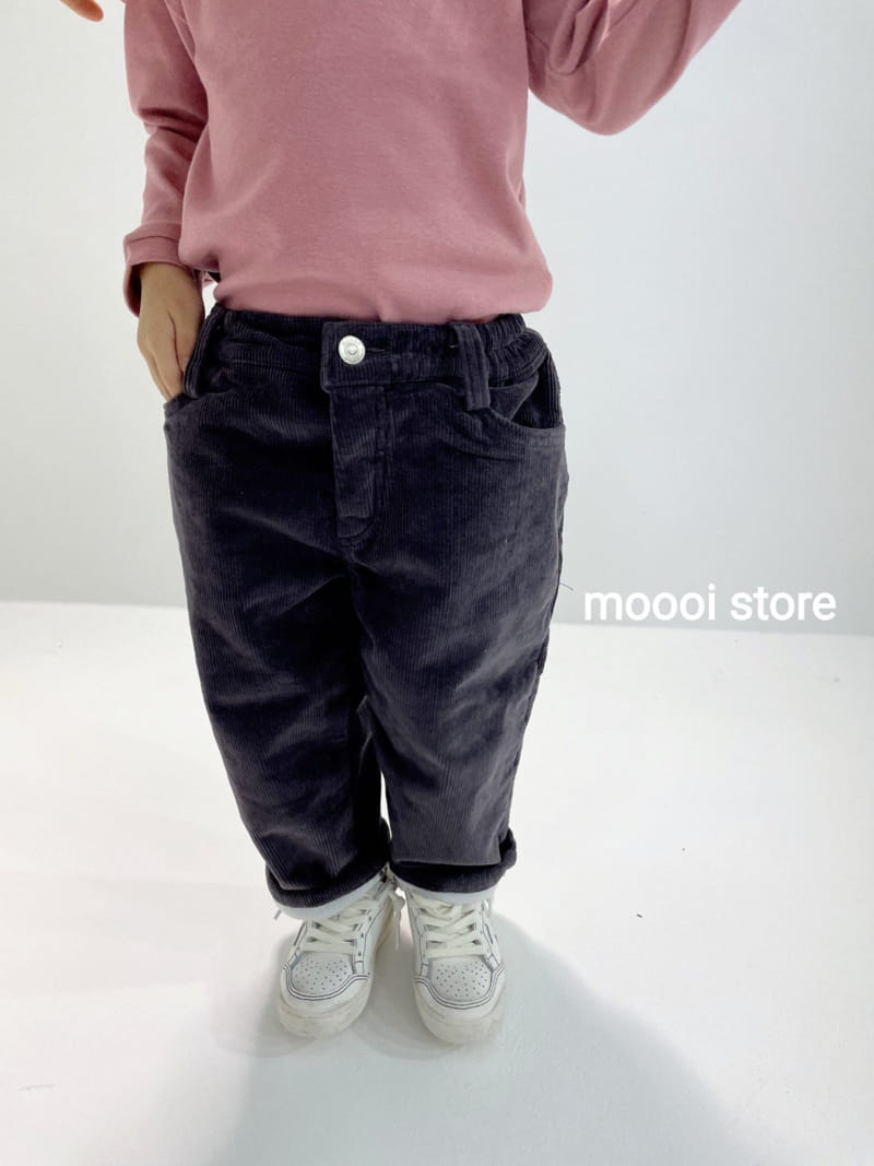 MOOI STORE - Korean Children Fashion - #Kfashion4kids - Bonding Rib Pants - 12