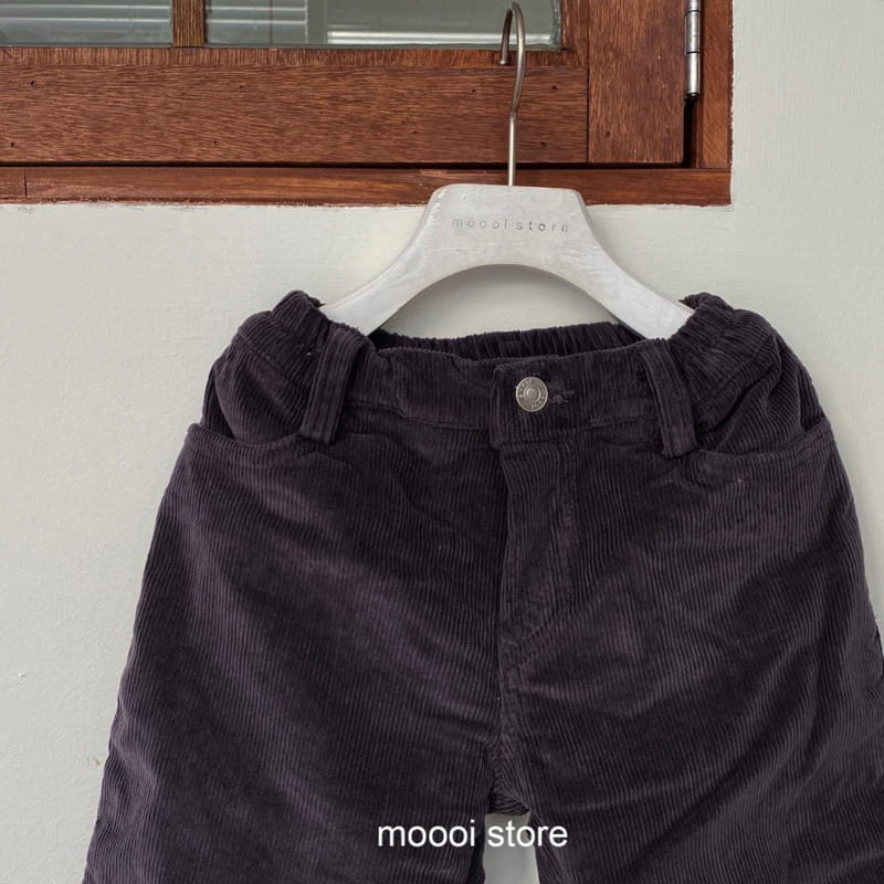 MOOI STORE - Korean Children Fashion - #Kfashion4kids - Bonding Rib Pants - 3