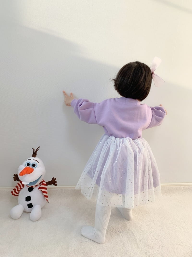 MORAN - Korean Children Fashion - #Kfashion4kids - Fleece Elsa One-piece - 5