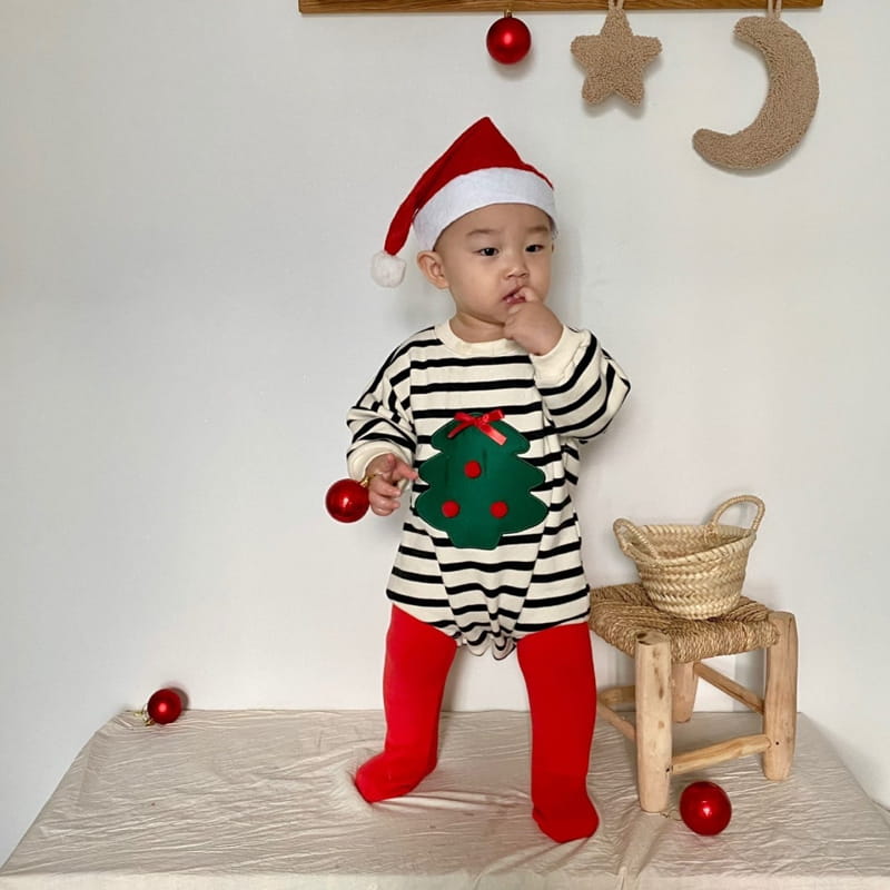 MORAN - Korean Children Fashion - #Kfashion4kids - Tree Bodysuit with Leggings