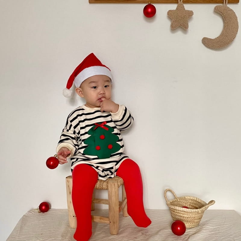 MORAN - Korean Children Fashion - #Kfashion4kids - Tree Bodysuit with Leggings - 4