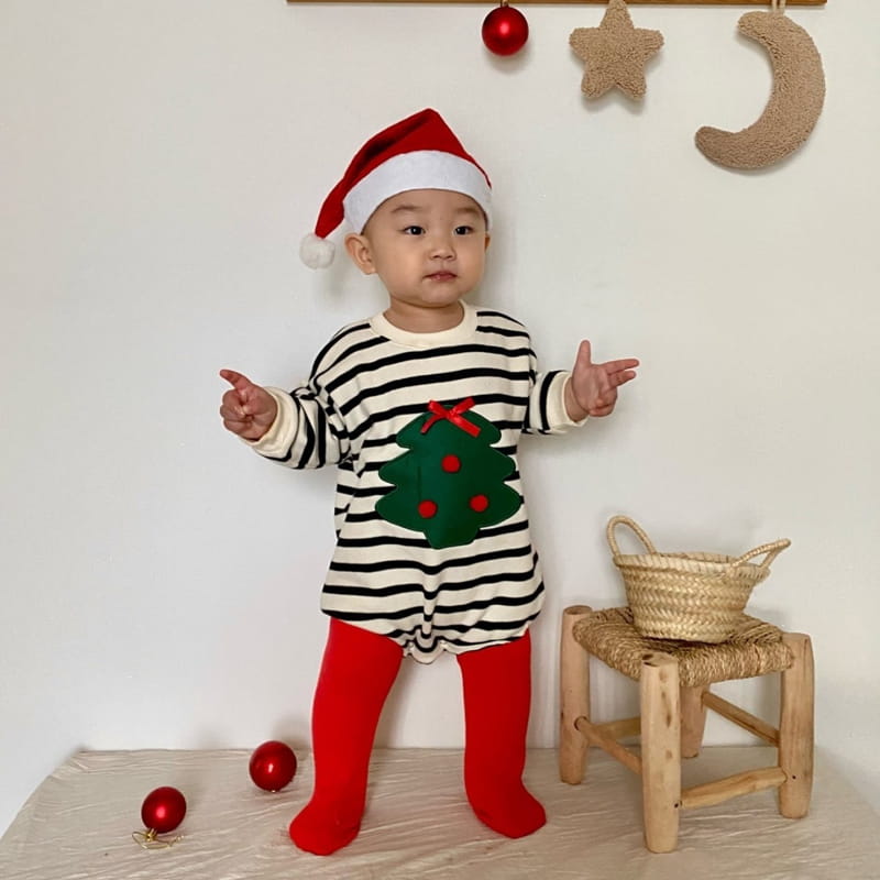 MORAN - Korean Children Fashion - #Kfashion4kids - Tree Bodysuit with Leggings - 8
