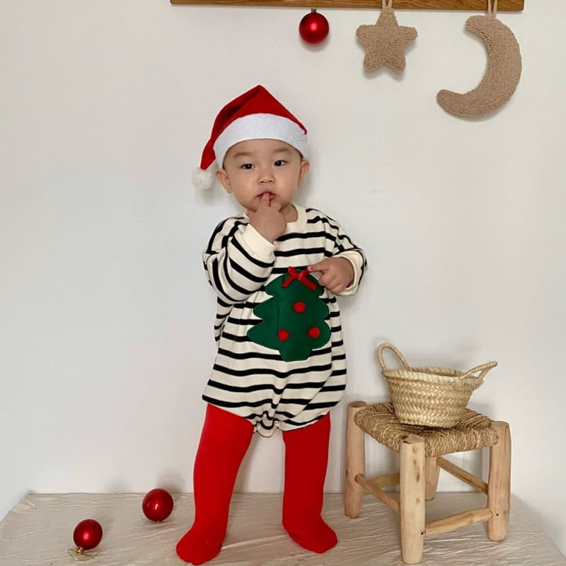 MORAN - Korean Children Fashion - #Kfashion4kids - Tree Bodysuit with Leggings - 9