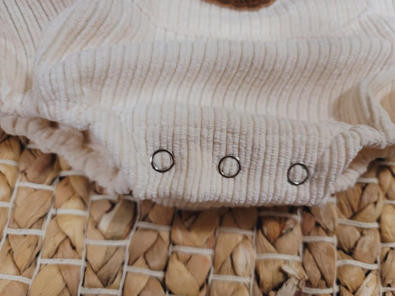 MORAN - Korean Children Fashion - #Kfashion4kids - Bear Dungarees Bloomer - 6