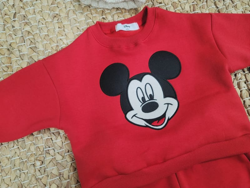MORAN - Korean Children Fashion - #Kfashion4kids - Mas Mickey Top Bottom Set - 3