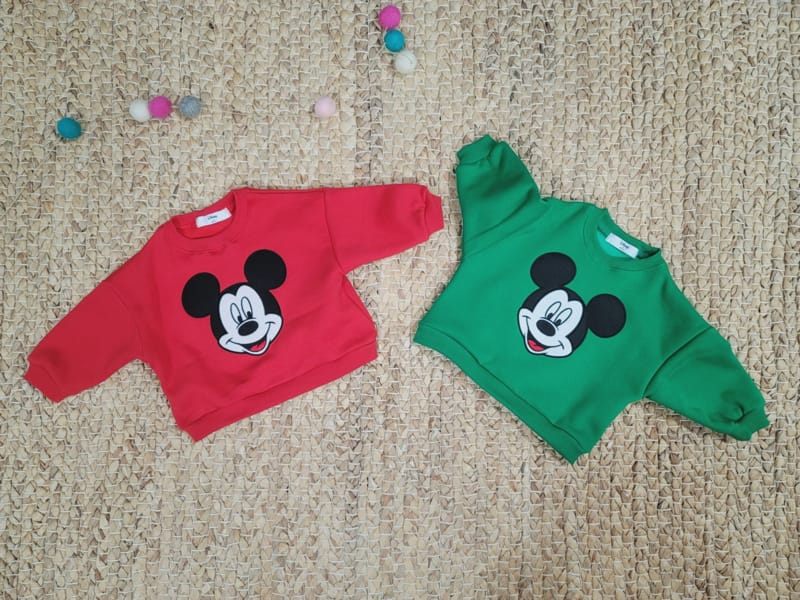 MORAN - Korean Children Fashion - #Kfashion4kids - Mas Mickey Top Bottom Set - 6