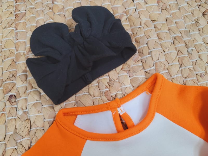 MORAN - Korean Children Fashion - #Kfashion4kids - Fleece Hi Mickey Bodysuit with Hairband - 6