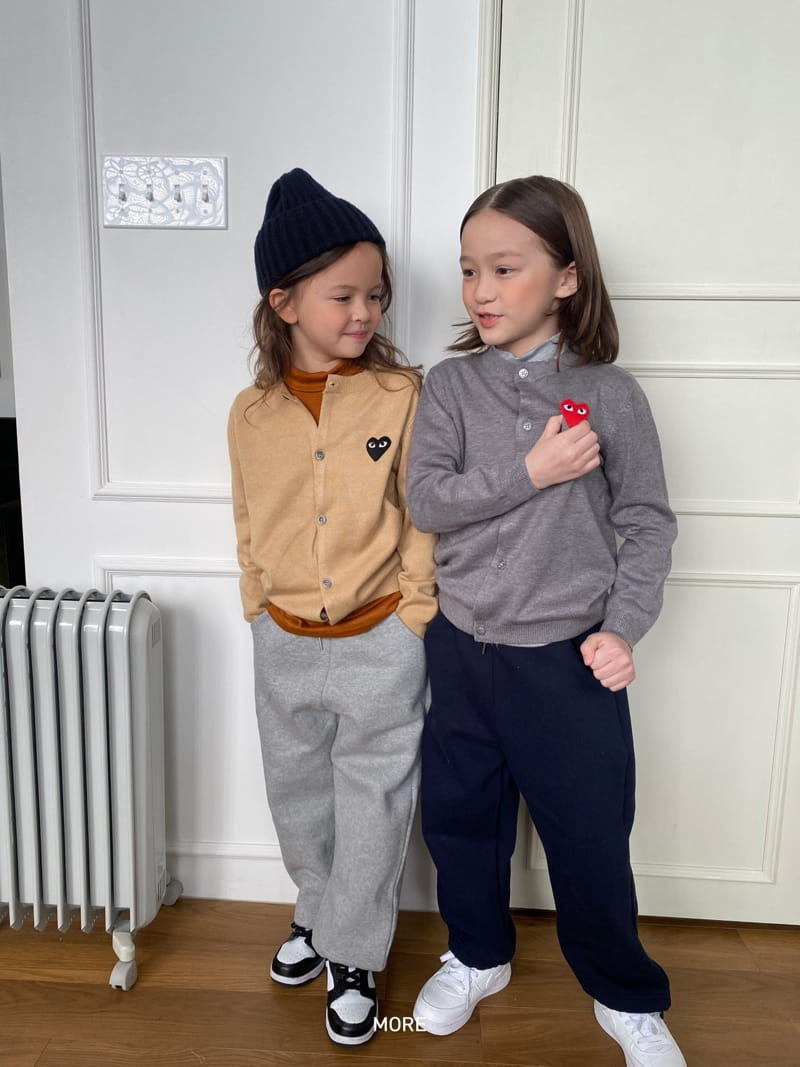 MORE - Korean Children Fashion - #Kfashion4kids - Heart Neck Turtleneck Tee - 3