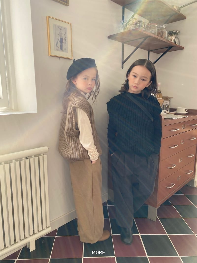 MORE - Korean Children Fashion - #Kfashion4kids - Heart Neck Turtleneck Tee - 5