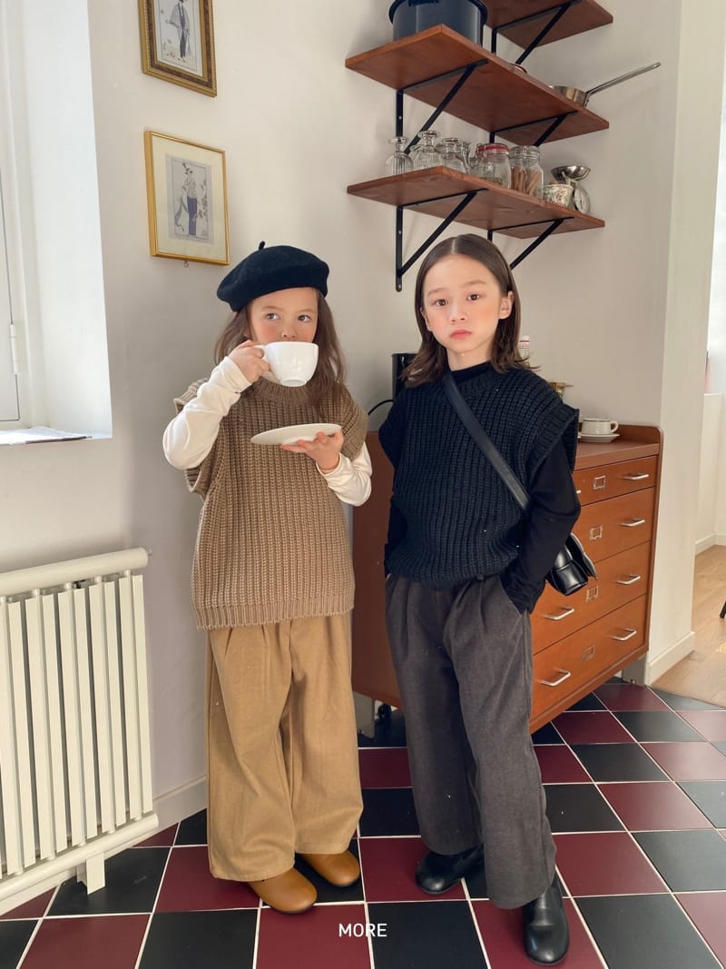 MORE - Korean Children Fashion - #Kfashion4kids - Heart Neck Turtleneck Tee - 8