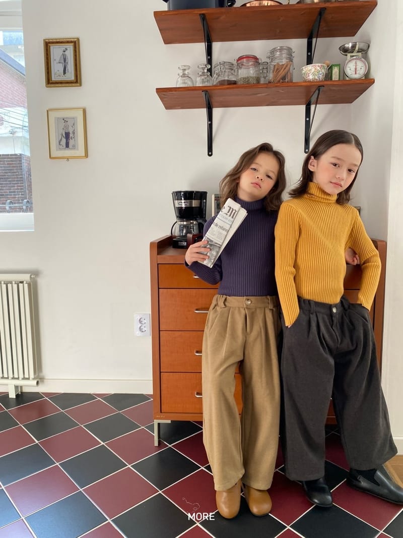 MORE - Korean Children Fashion - #Kfashion4kids - Semi Wide Pants - 2