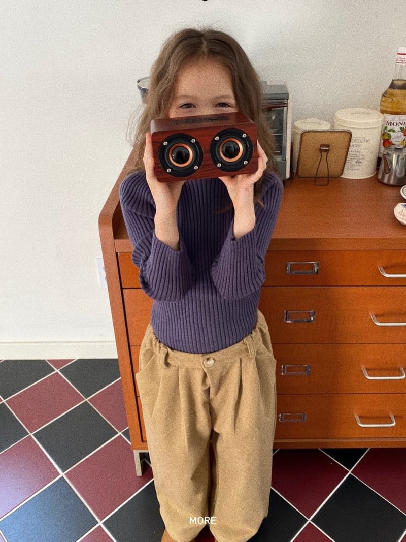 MORE - Korean Children Fashion - #Kfashion4kids - Semi Wide Pants - 3