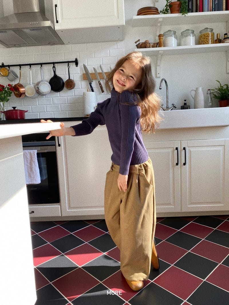 MORE - Korean Children Fashion - #Kfashion4kids - Semi Wide Pants - 4