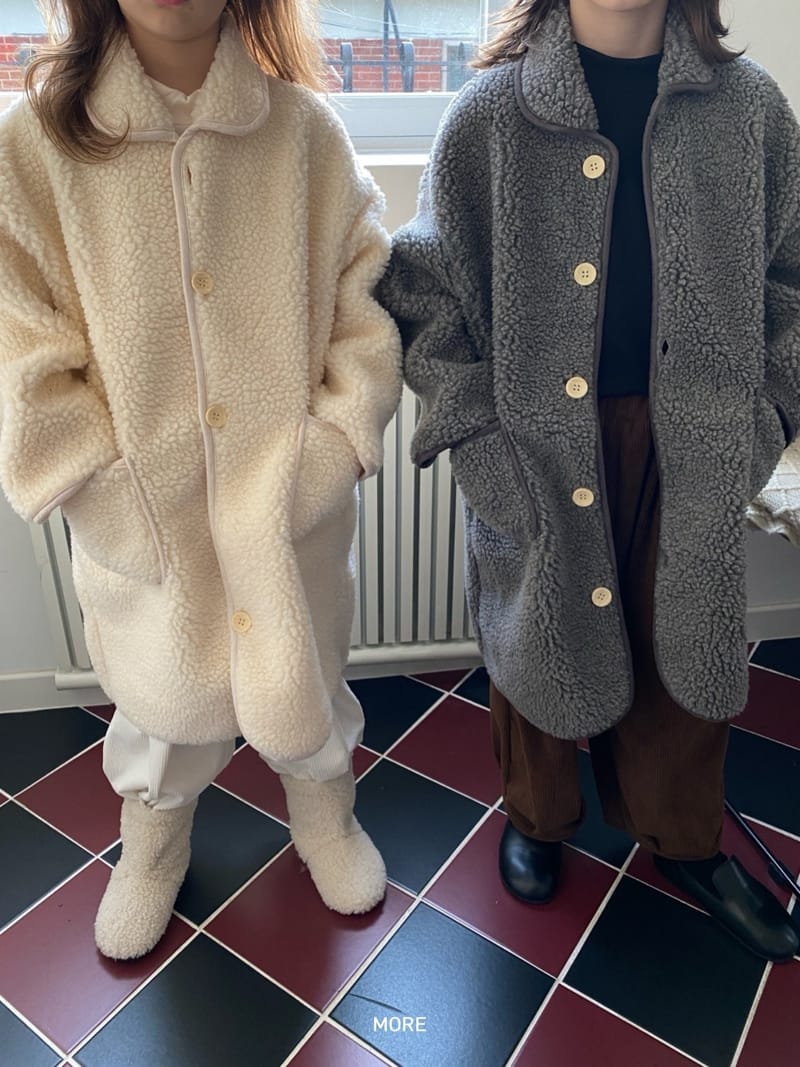 MORE - Korean Children Fashion - #Kfashion4kids - Basic Dumble Coat - 4
