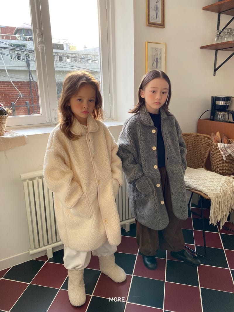 MORE - Korean Children Fashion - #Kfashion4kids - Basic Dumble Coat - 5