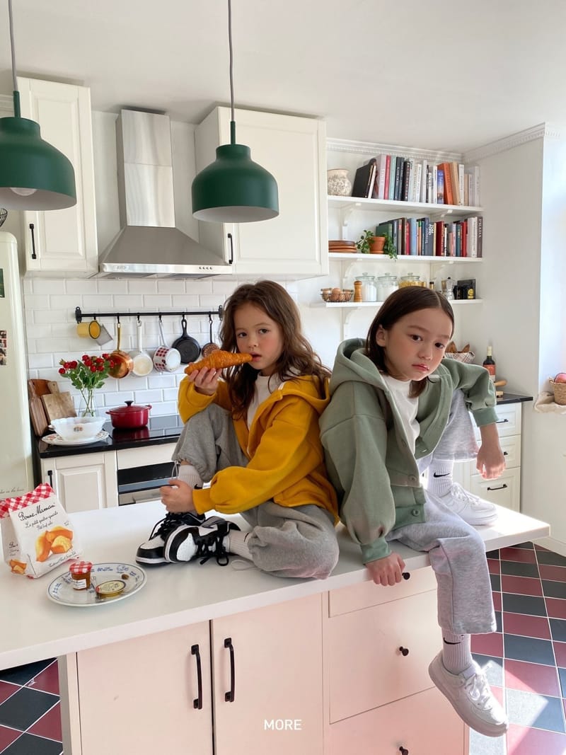 MORE - Korean Children Fashion - #Kfashion4kids - Button Hoody Jacket - 5