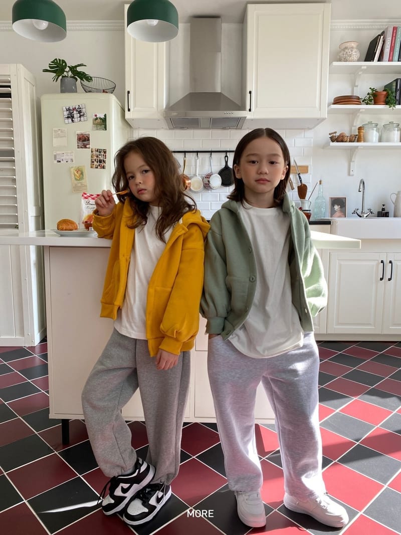 MORE - Korean Children Fashion - #Kfashion4kids - Button Hoody Jacket - 6